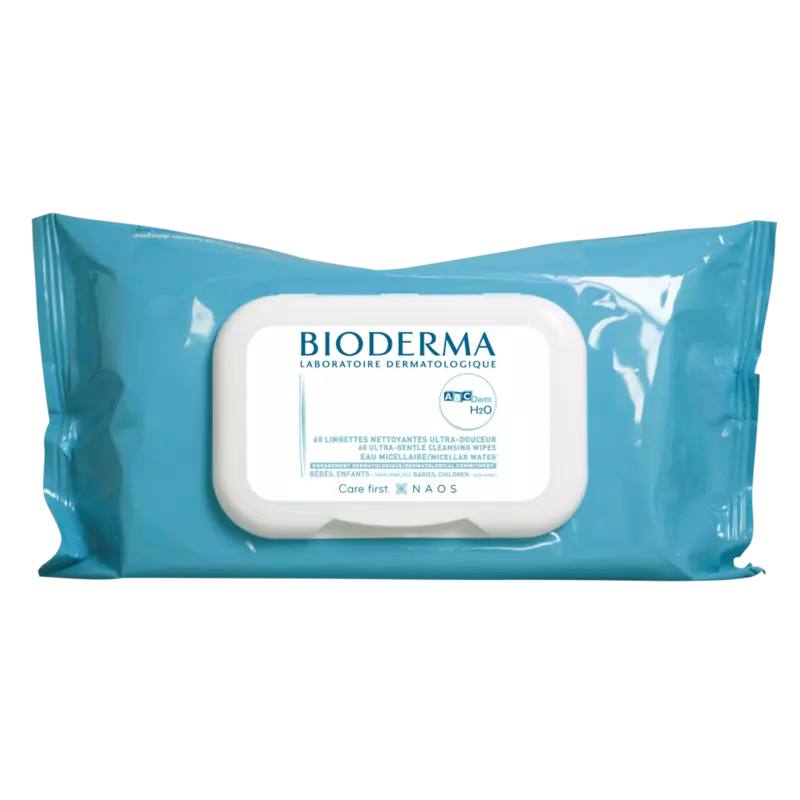 Bioderma  ABCDerm H2o Lingette Wipe