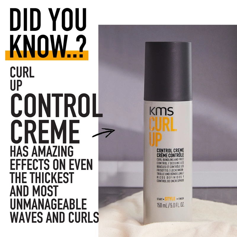 KMS  CurlUp Control Creme