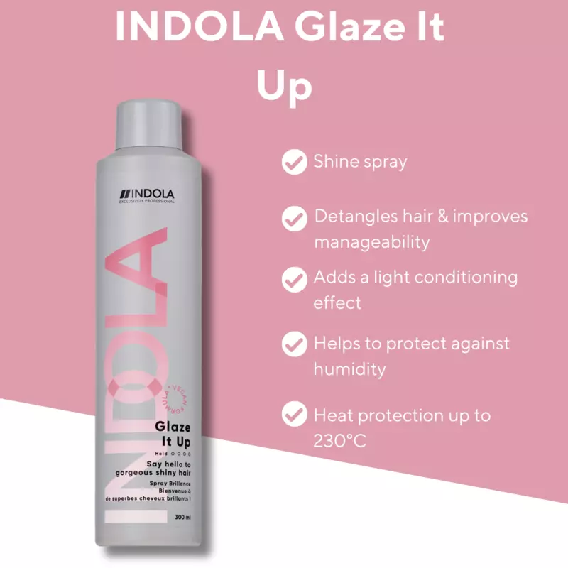 Indola  Glaze It Up Shine Spray