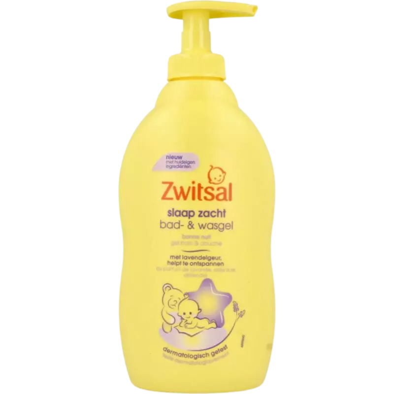 Zwitsal  Sleep Soft Bath & Wash Gel Lavender