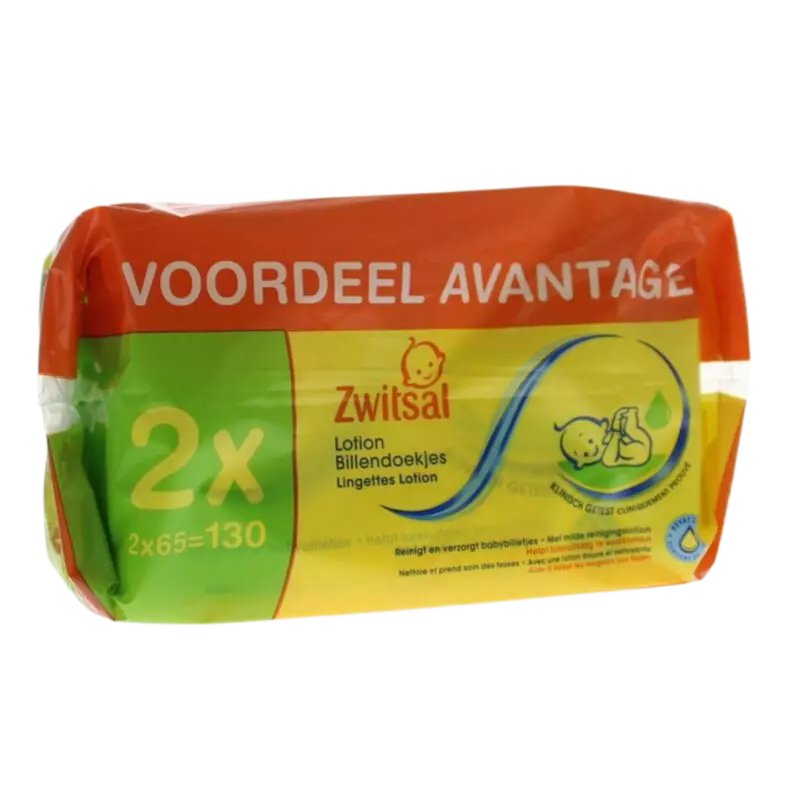 Zwitsal  Lotion Baby Wipes