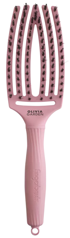 Olivia Garden  Fingerbrush Boar & Nylon Think Pink 2024