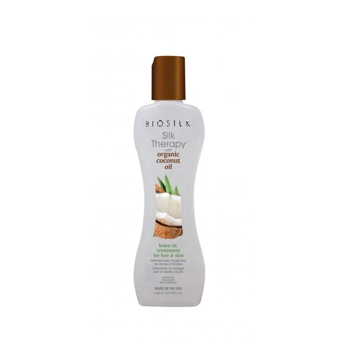 Biosilk  Silk Therapy Organic Coconut Oil Leave-In Treatment